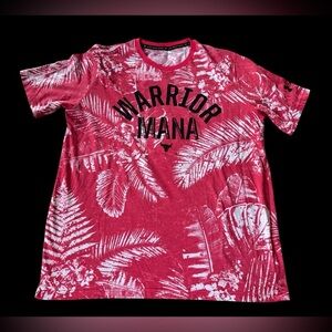 Project Rock Warrior Mana Short Sleeve T Shirt Youth Size Large EUC